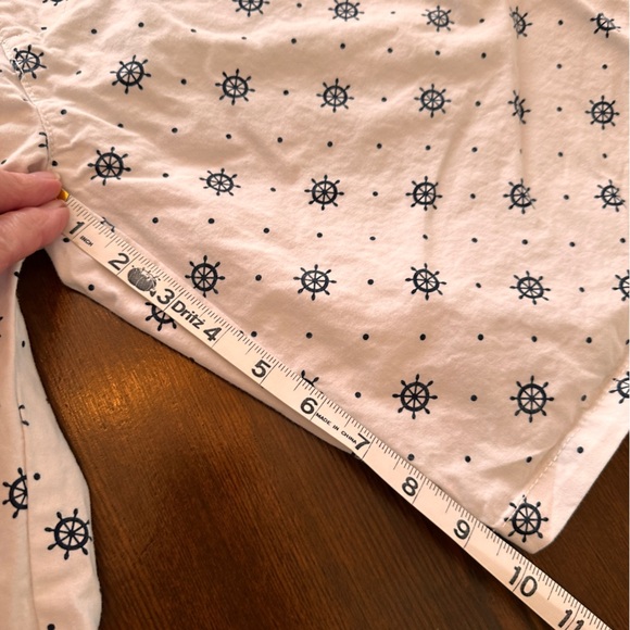 Beverly Hills Polo Club Men’s 34 Navy Blue and White Shorts with belt - Picture 5 of 7